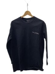 画像：長袖Tシャツ/XXS/コットン/BLK