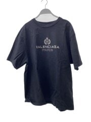 画像：BB PARIS REGULAR T-SHIRT/メタリックロTシャツ/XL/コットン/BLK/594579 TGV60