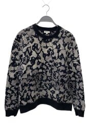 画像：スウェット/S/コットン/BLK/総柄