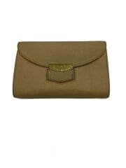 画像：2つ折り財布/トロッターミディアム フラップ マルチファンクション/レザー/BEG/レディース