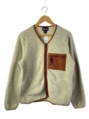 画像：Synch Cardigan/フリースジャケット/M/ポリエステル/CRM/STY22975FA22