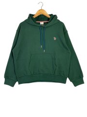 画像：パーカー/3L/コットン/GRN/ゼブラワッペン/351V//