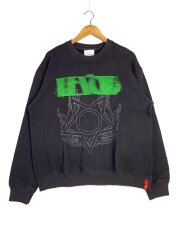 画像：00s/スウェット/XL/コットン/BLK/プリント//