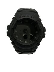 画像：クォーツ腕時計・G-SHOCK/デジアナ/ラバー/BLK/BLK/SS