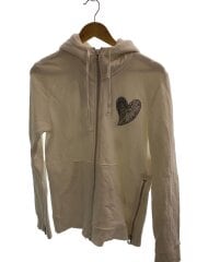 画像：ジップパーカー/L/コットン/WHT/rosg12fw-04