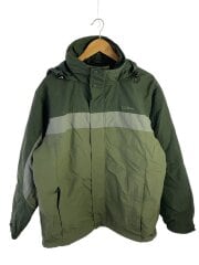 画像：ナイロンジャケット/M/ポリエステル/GRN/無地/0WV93