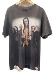 画像：Tシャツ/--/コットン/BLK/無地/marilyn manson/90s/シングルステッチ/フェード//