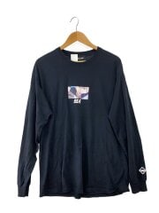 画像：長袖Tシャツ/--/コットン/BLK/プリント//