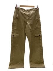 画像：70s/ely/カーゴパンツ/M/コットン/BEG/無地