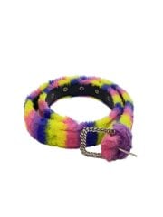 画像：ファーベルト/--/マルチカラー/総柄/メンズ