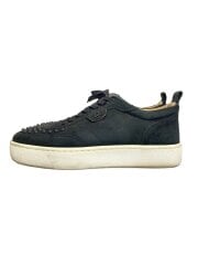 画像：ローカットスニーカー/41.5/BLK/スウェード/1200520//