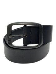 画像：ベルト/牛革/BLK/無地/メンズ