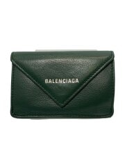 画像：3つ折り財布/--/GRN/無地/メンズ