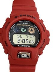 画像：クォーツ腕時計_G-SHOCK/デジタル/BLK/RED//