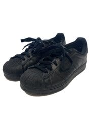 画像：ローカットスニーカー/24.5cm/BLK/レザー/JI0081