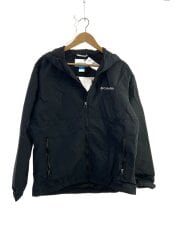 画像：ナイロンジャケット/M/ナイロン/BLK/無地/225XE8964