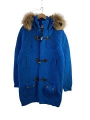 画像：ダッフルコート/XXL/ウール/BLU/001253025-0001