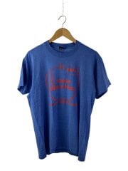 画像：Tシャツ/L/コットン/BLU