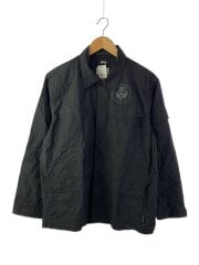 画像：ジャケット/M/コットン/BLK