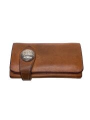 画像：長財布/レザー/CML/無地/メンズ/コンチョ1883