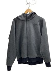 画像：REVERSIBLE TECH AIR HOODIE_リバーシブルテックエアーフーディ/L/--/BLK