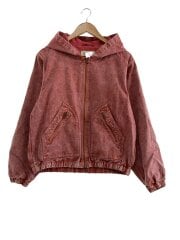 画像：ジャケット/M/コットン/RED/無地/11-18-2597-139