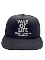 画像：メッシュキャップ/FREE/ポリエステル/BLK/メンズ/19ra-0509