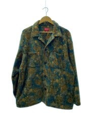 画像：21AW/PAISLEY FLEECE SHIRT/L/ポリエステル/マルチカラー/ペーズリー