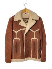 画像：レザージャケット・ブルゾン/36/レザー/BRW