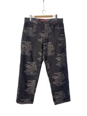 画像：23SS/Trademark Jacquard Baggy Jean
