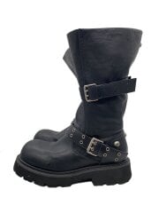 画像：BLACK PURPLE/ブーツ/27cm/BLK/フェイクレザー/BP26SSSH01