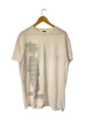 画像：Tシャツ/L/コットン/WHT