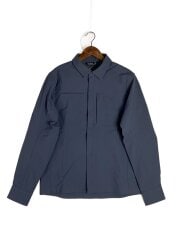 画像：長袖シャツ/XS/コットン/BLU/x000008448