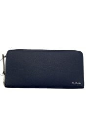 画像：長財布/--/NVY/無地/メンズ/BPS917/ネイビー