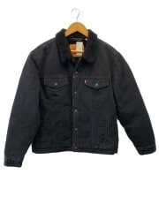 画像：Gジャン/L/コットン/BLK/無地/pc9-16365-0142/ブラック