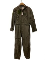 画像：オールインワン/40/コットン/KHK/無地/8415-01-043-8386/カーキ