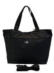 画像：トートバッグ/--/BLK/無地/ブラック