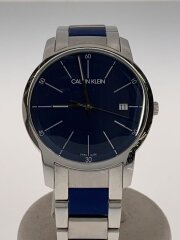 画像：クォーツ腕時計/アナログ/ステンレス/NVY/SLV/K2G 2G1