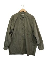 画像：長袖シャツ/one/コットン/GRN/チェック/MPSM-2007S