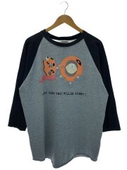 画像：MADE IN USA/サウスパーク/ラグランスリーブ/長袖Tシャツ/XL/コットン/GRY