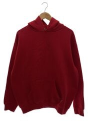 画像：90s/プルオーバーパーカー/M/コットン/レッド