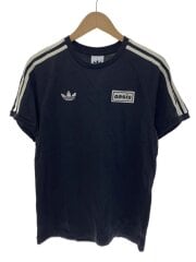 画像：×OASIS/ツアースリーストライプスTシャツ/M/コットン/BLK/KT3445