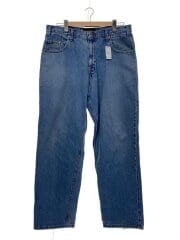 画像：00s/baggy/バギーデニムパンツ/実寸37×33/インディゴ/裾汚れ有