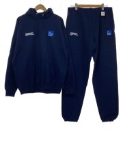画像：×WAKE./Sweat Hoodie＆Pants/スウェットセットアップ/XL/コットン/ネイビー