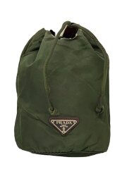 画像：ポーチ/ナイロン/KHK/無地