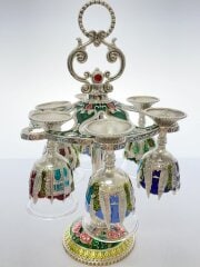 画像：インテリア雑貨/冷酒器グラス&スタンド