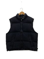 画像：24SS/×NIKE/Denim Puffer Vest/M/コットン/BLK/FQ0323-010