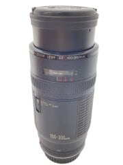 画像：望遠レンズ/EF100-300mm F5.6/上部フタ違い