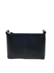 画像：ハンドバッグ/レザー/BLK/無地//