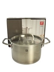 画像：ストックポット/鍋/容量:3.5L/サイズ:22cm/SLV/66243-200